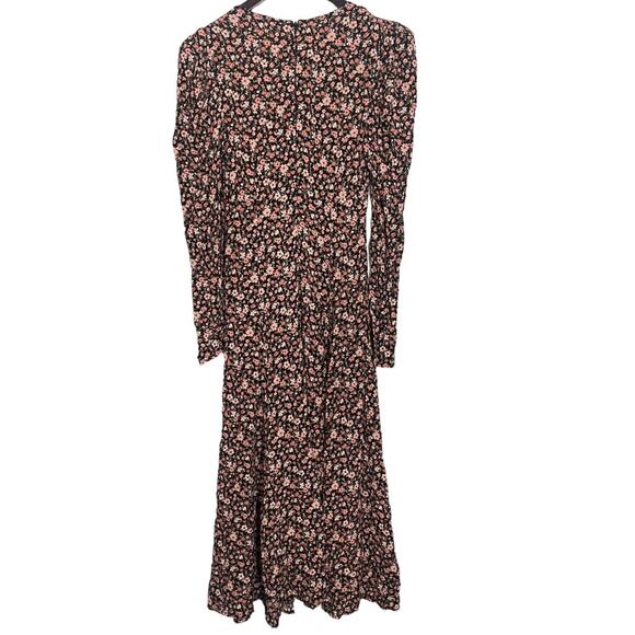 ASTR Covered Button Midi Dress Size Medium - Picture 4 of 8